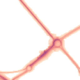 Night-time road noise heatmap for HU13 0DG