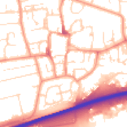 Daytime road noise heatmap for HU13 0DP