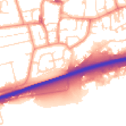 Daytime road noise heatmap for HU13 0DX