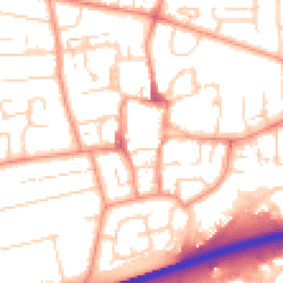 Daytime road noise heatmap for HU13 0RD