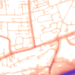 Daytime road noise heatmap for HU13 9FL