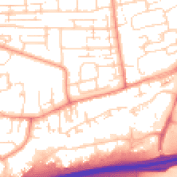 Daytime road noise heatmap for HU13 9JU