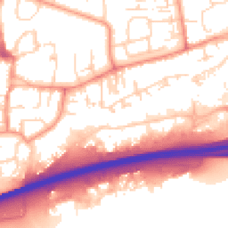 Daytime road noise heatmap for HU13 9NJ
