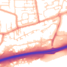 Daytime road noise heatmap for HU13 9QE
