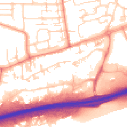 Daytime road noise heatmap for HU13 9QF