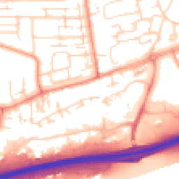 Daytime road noise heatmap for HU13 9QG