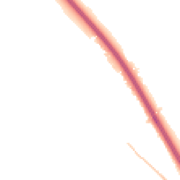Night-time road noise heatmap for HU15 1HS
