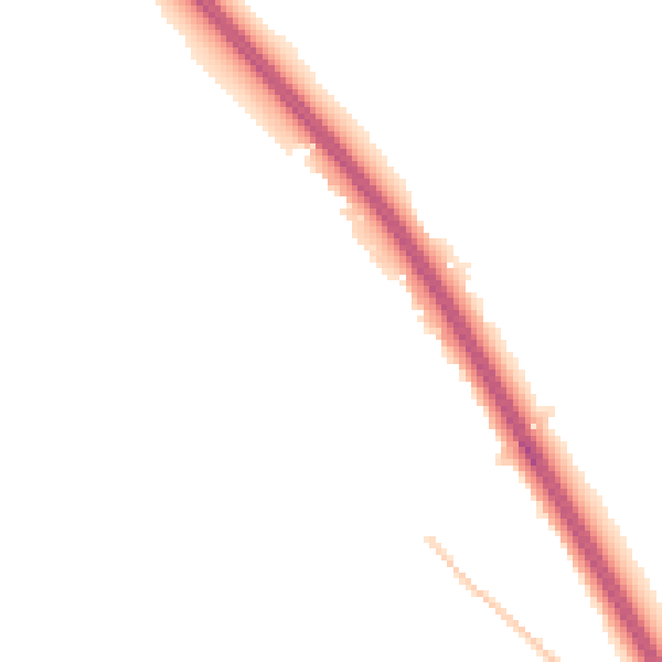 Night-time road noise heatmap for HU15 1HT