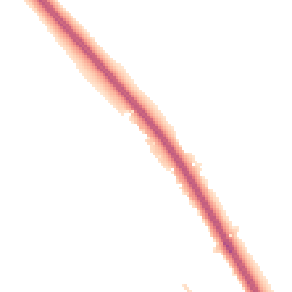 Night-time road noise heatmap for HU15 1HX