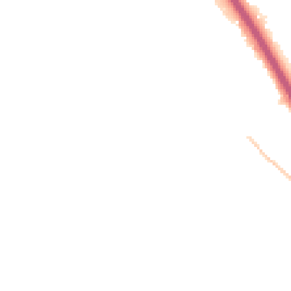 Night-time road noise heatmap for HU15 1JL