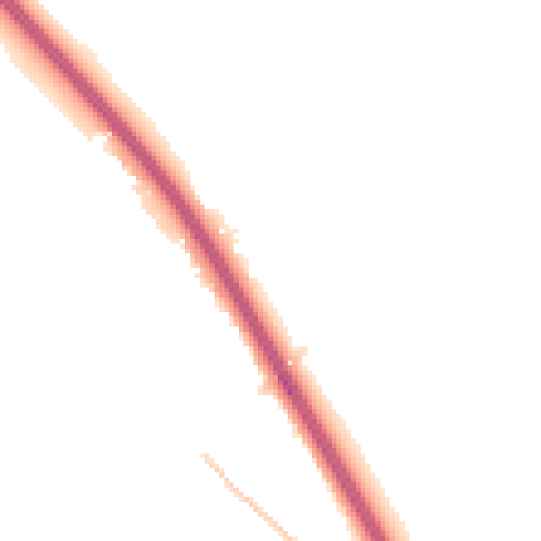Night-time road noise heatmap for HU15 1LR