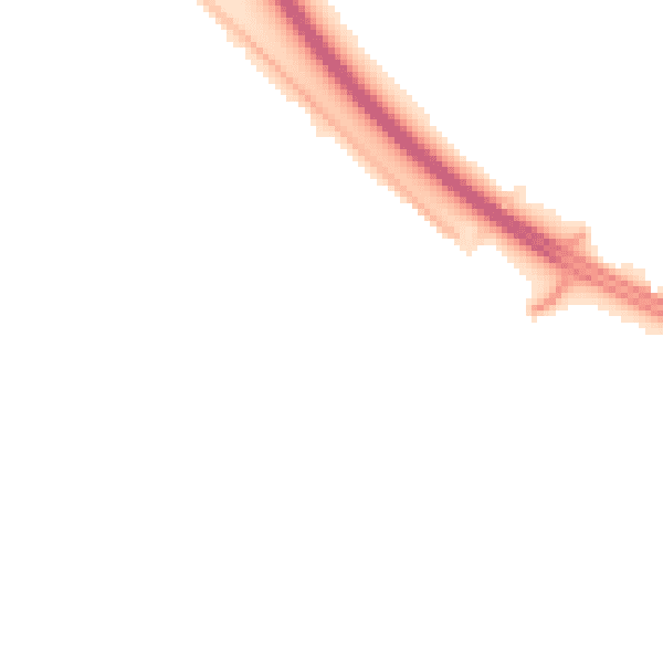 Night-time road noise heatmap for HU15 1LT