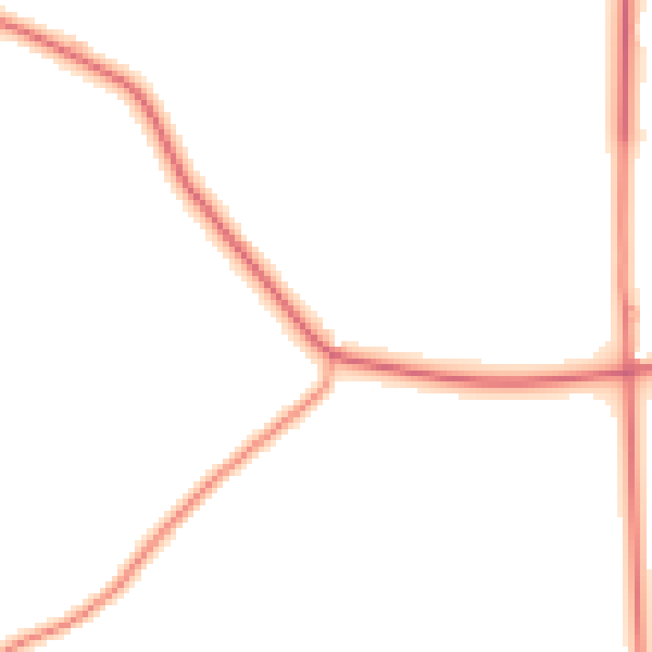 Daytime road noise heatmap for HU15 1QT