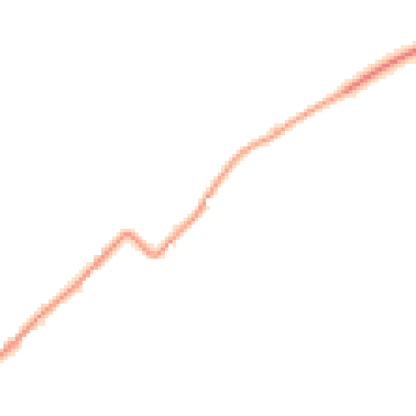 Daytime road noise heatmap for HU15 1RU