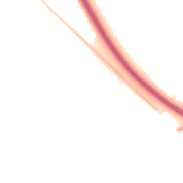 Night-time road noise heatmap for HU15 1SD