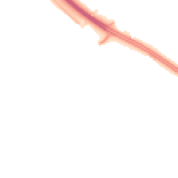 Night-time road noise heatmap for HU15 1TA