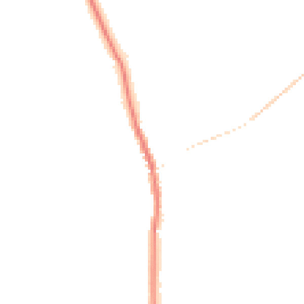 Night-time road noise heatmap for HU15 2AT