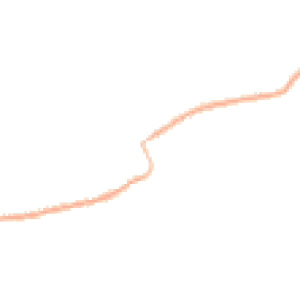Night-time road noise heatmap for HU15 2GA