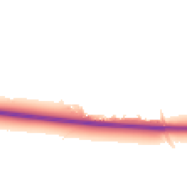 Night-time road noise heatmap for HU15 2HN