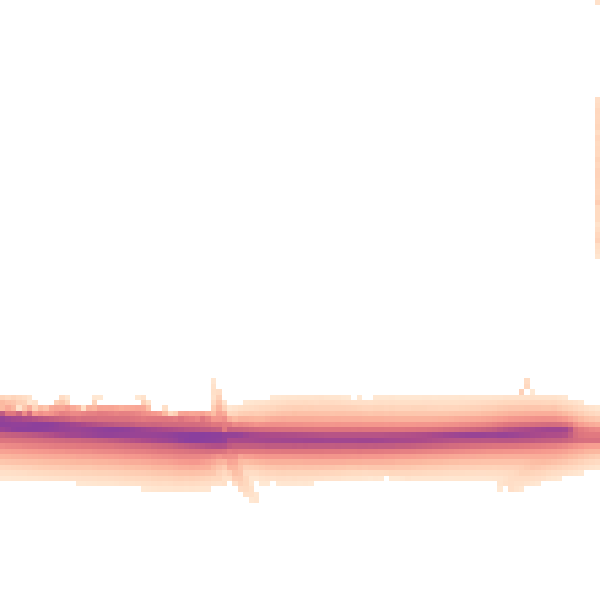 Night-time road noise heatmap for HU15 2HT