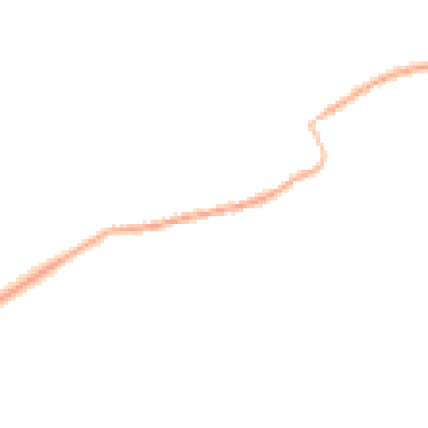 Night-time road noise heatmap for HU15 2NG