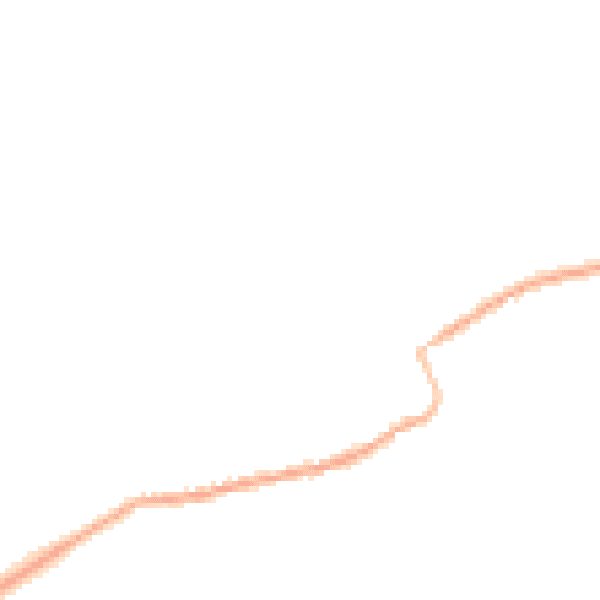 Night-time road noise heatmap for HU15 2NN