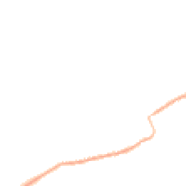 Night-time road noise heatmap for HU15 2PD