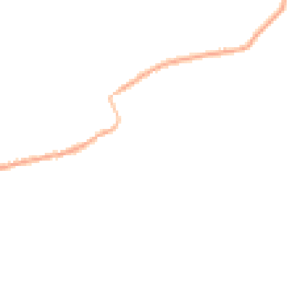 Night-time road noise heatmap for HU15 2PH