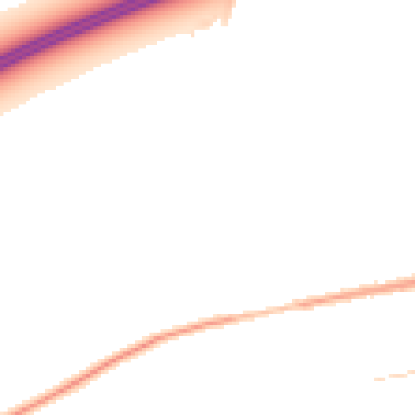 Night-time road noise heatmap for HU15 2XL