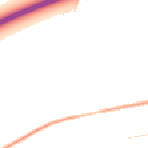 Night-time road noise heatmap for HU15 2XN