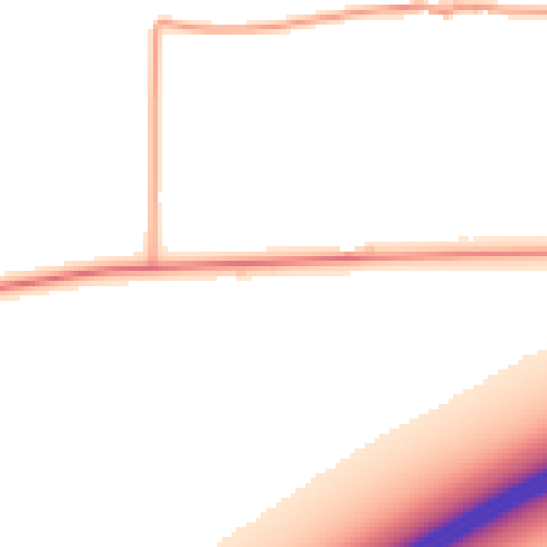 Daytime road noise heatmap for HU15 2XS