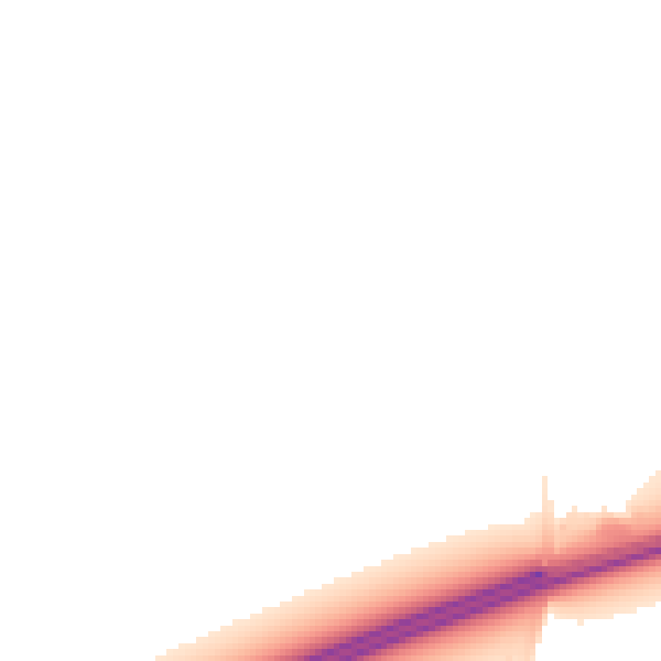 Night-time road noise heatmap for HU15 2XW
