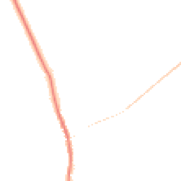 Night-time road noise heatmap for HU15 2YH