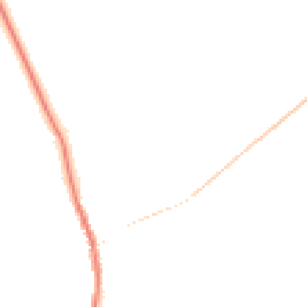 Night-time road noise heatmap for HU15 2YJ