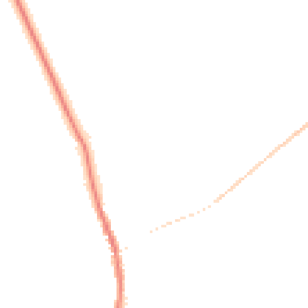 Night-time road noise heatmap for HU15 2YL
