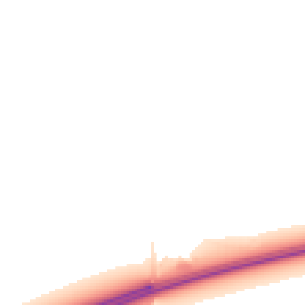 Night-time road noise heatmap for HU15 2ZU