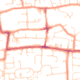 Daytime road noise heatmap for HU16 4AG