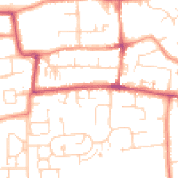 Daytime road noise heatmap for HU16 4AH