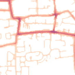 Daytime road noise heatmap for HU16 4AL