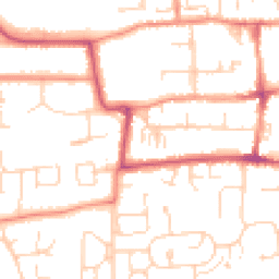Daytime road noise heatmap for HU16 4AQ