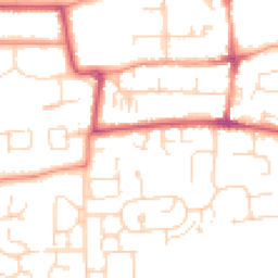 Daytime road noise heatmap for HU16 4AR