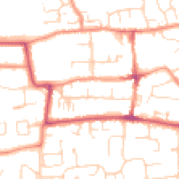 Daytime road noise heatmap for HU16 4AW