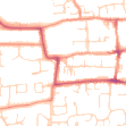 Daytime road noise heatmap for HU16 4BH