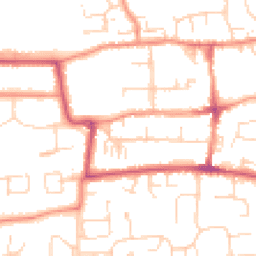 Daytime road noise heatmap for HU16 4BN