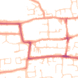 Daytime road noise heatmap for HU16 4BQ