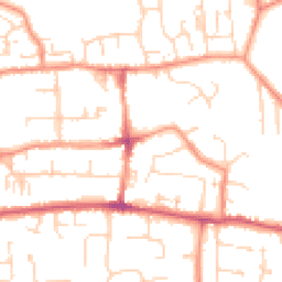 Daytime road noise heatmap for HU16 4DA