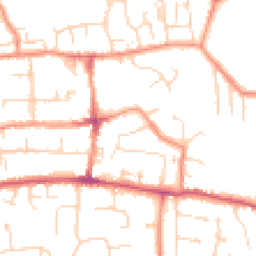 Daytime road noise heatmap for HU16 4DB