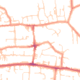 Daytime road noise heatmap for HU16 4DD