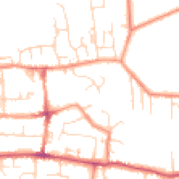 Daytime road noise heatmap for HU16 4DE