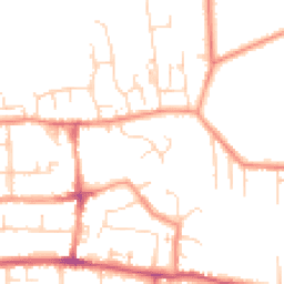 Daytime road noise heatmap for HU16 4DG